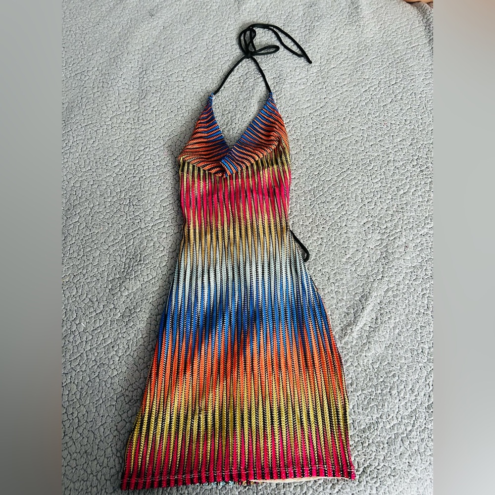 Short colorful dress